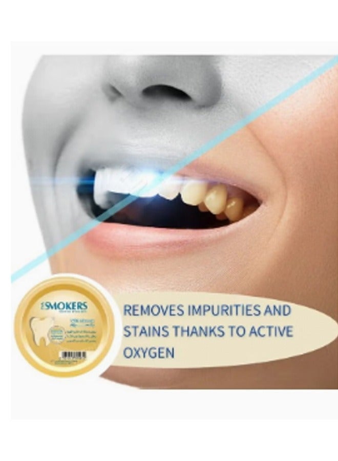 إيفا بودرة أسنان بالمنتول للمدخنين أبيض 40جم - Image 3